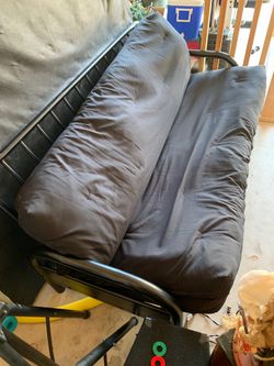 Futon with thin mattress