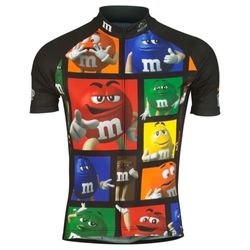Men's Team M&M's Cycling Jersey 2XL New