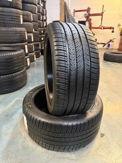 255/40/20 MICHELIN PILOT SPORT ALL SEASON 4 - 2 TIRES SEMI NEW - DOT 2025