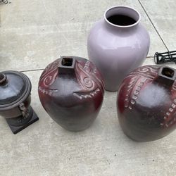Different Vases Or Bases