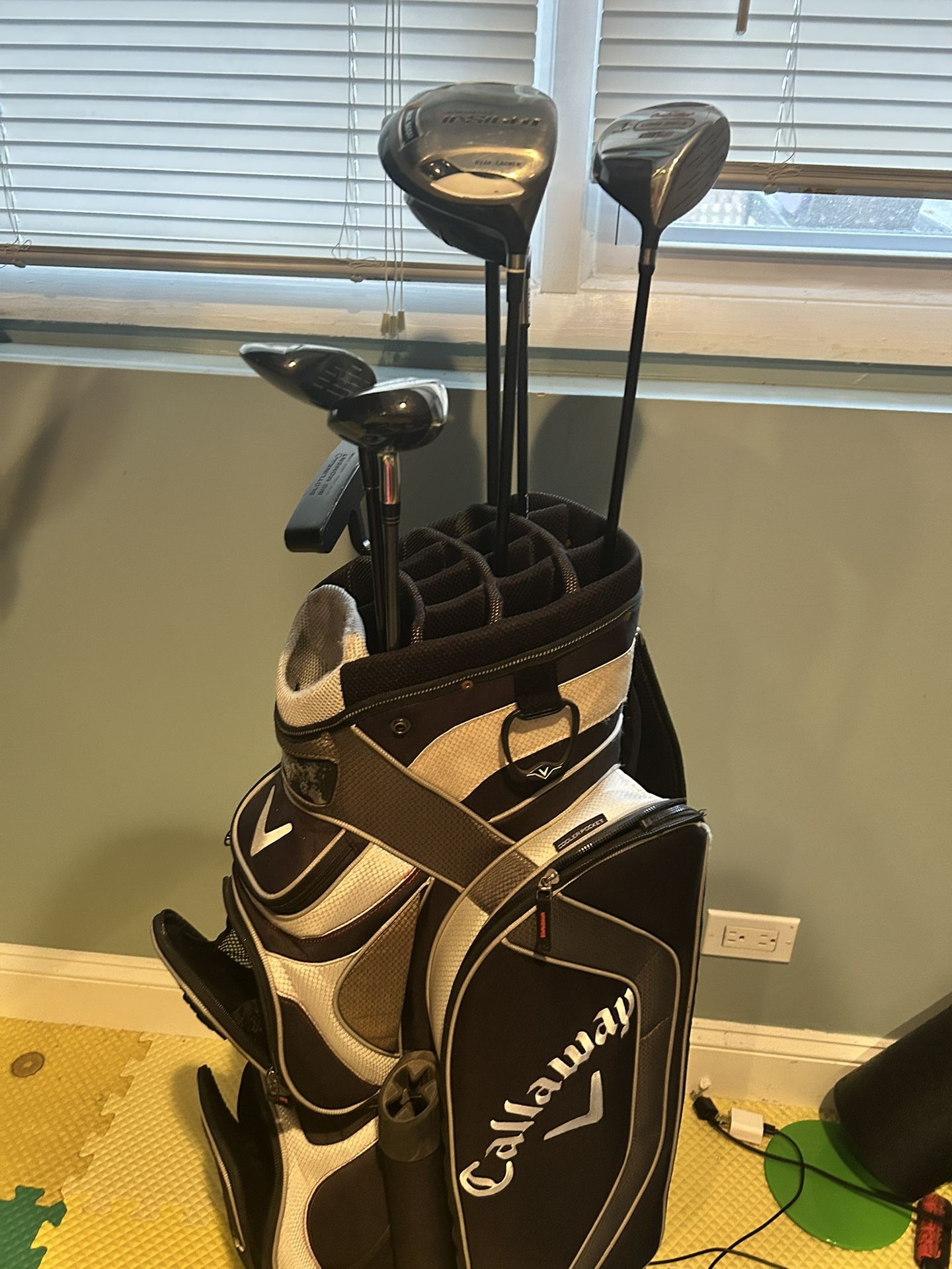 Bag Full Of Golf Clubs