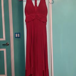 Gorgeous Silky Halter Top Dress 