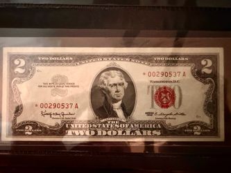 1963* Star Note Two Dollar Bill GEM-CU