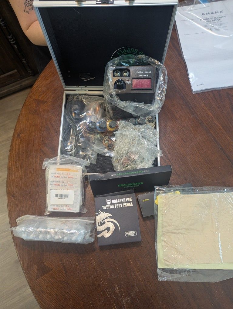 Dragonhawk Beginner Tattoo Gun Set 