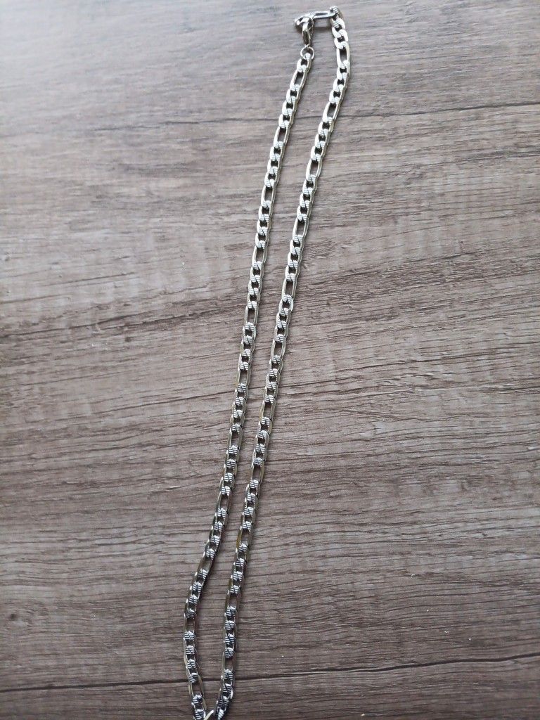 Stainless Steel Necklace Diamond Cut
