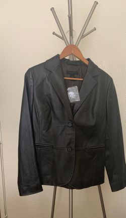 Women Leather jacket size 10