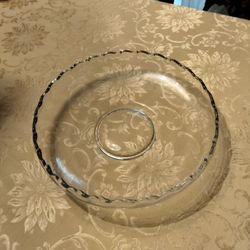 Clear all glass bowl big beautiful