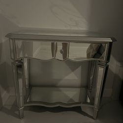 Mirrored Nightstands (2)