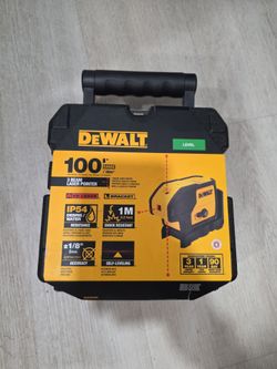 DEWALT 3 Beam Red Laser Pointer Level
