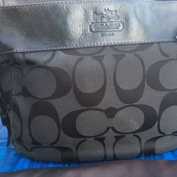 Coach "Zoe" signature handbag