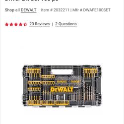 Dewalt Bit Set