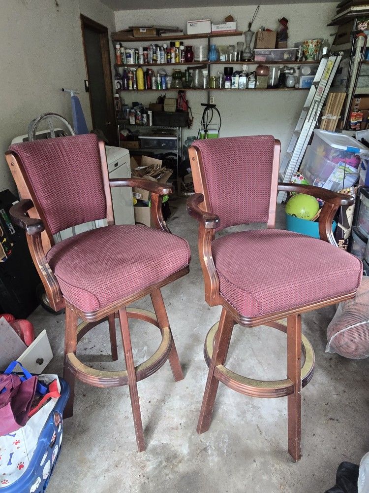 Customer Made Swivel Bar Stools