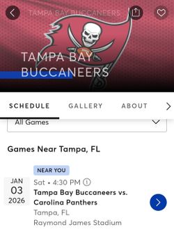 buccaneers tickets