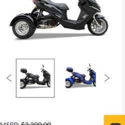 3 Wheel Moped 