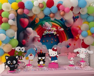 Hello Kitty and Friends party props