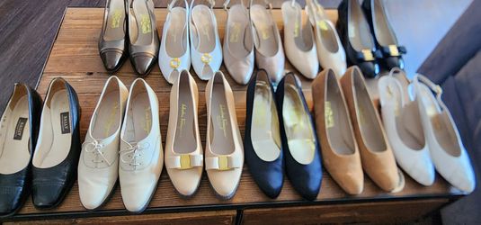 Salvatore Ferragamo heels 9½. 10 Total.