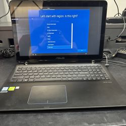 Asus Laptop With External Speaker And Drawing Pen