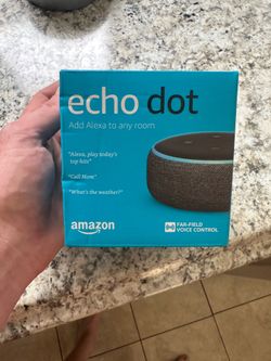 **LIKE BRAND NEW** Echo dot 3rd gen