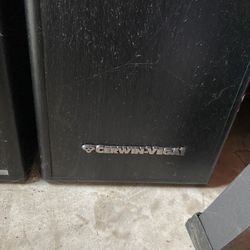 Cerwin Vega Cvt-10 Floor Standing Speakers