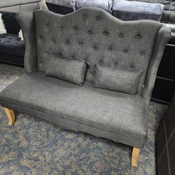 Dark Gray Accent Chair 
