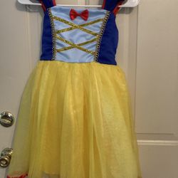 Girl Disney Custom Snow White Princess Dress
