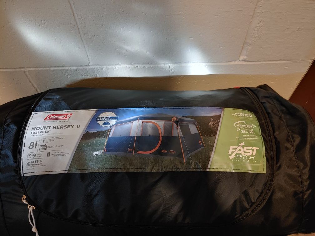Coleman 8 person tent