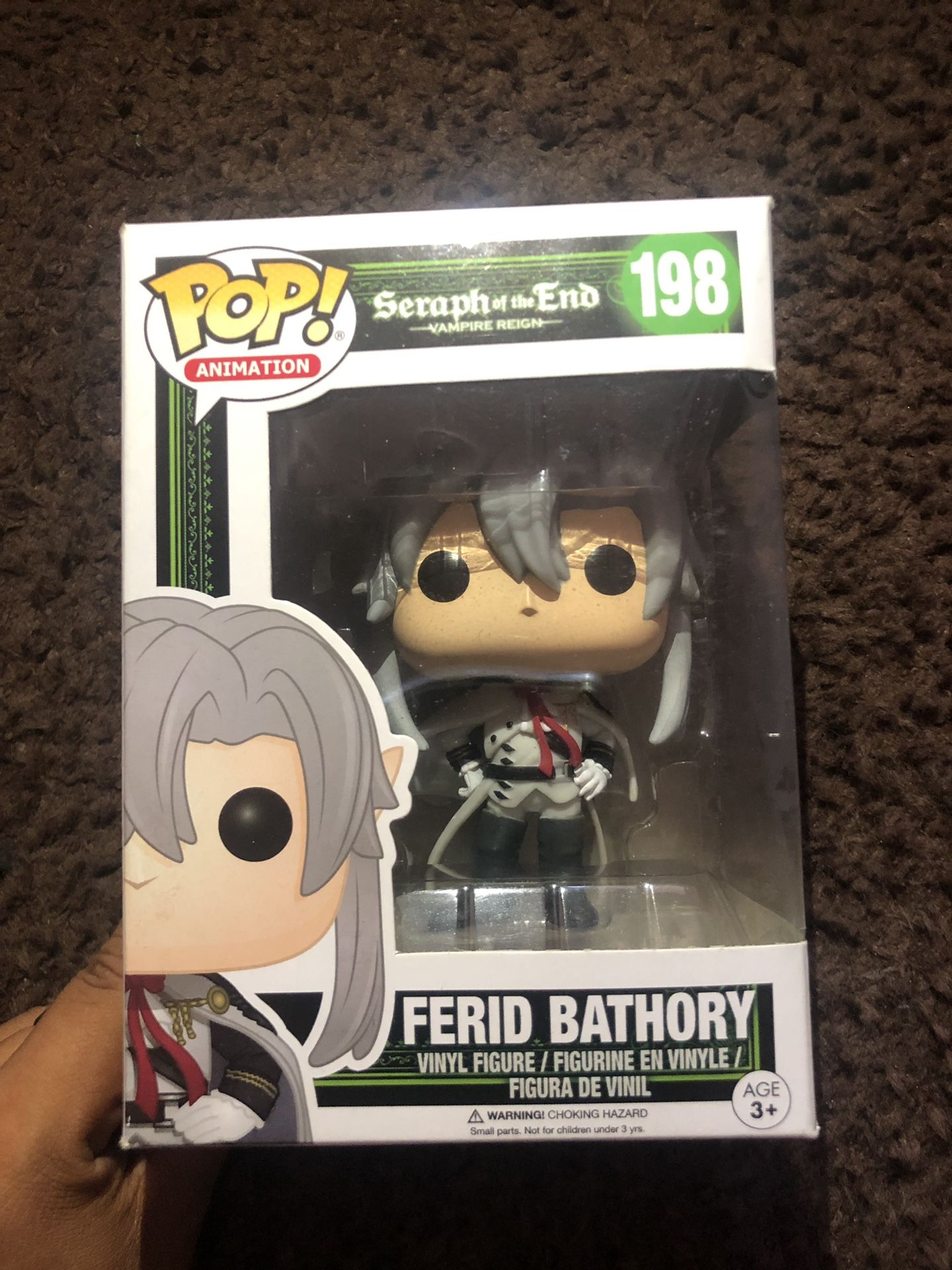 Funko Pop Animation: FERID BATHORY Toy Figure