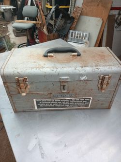 Craftsman Vintage Metal Toolbox