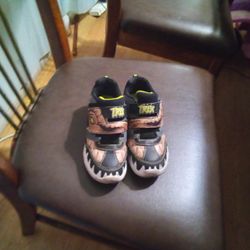Light Up Trex Kids Sneakers Size 12 