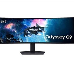 49in Samsung Odyssey G9 gaming monitor 240hz New