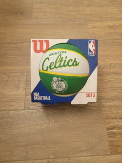 Boston Celtics Wilson Basketball, Size 3