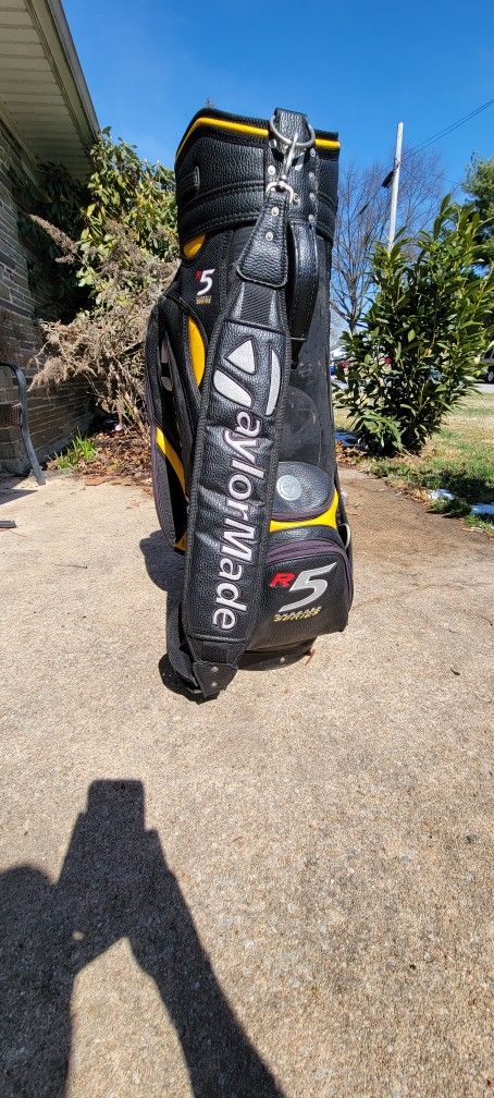 TaylorMade Leather Golf Bag