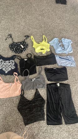 Womens tops crop backless tube only 10