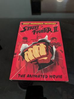 Street Fighter II The Animated Movie anime DVD