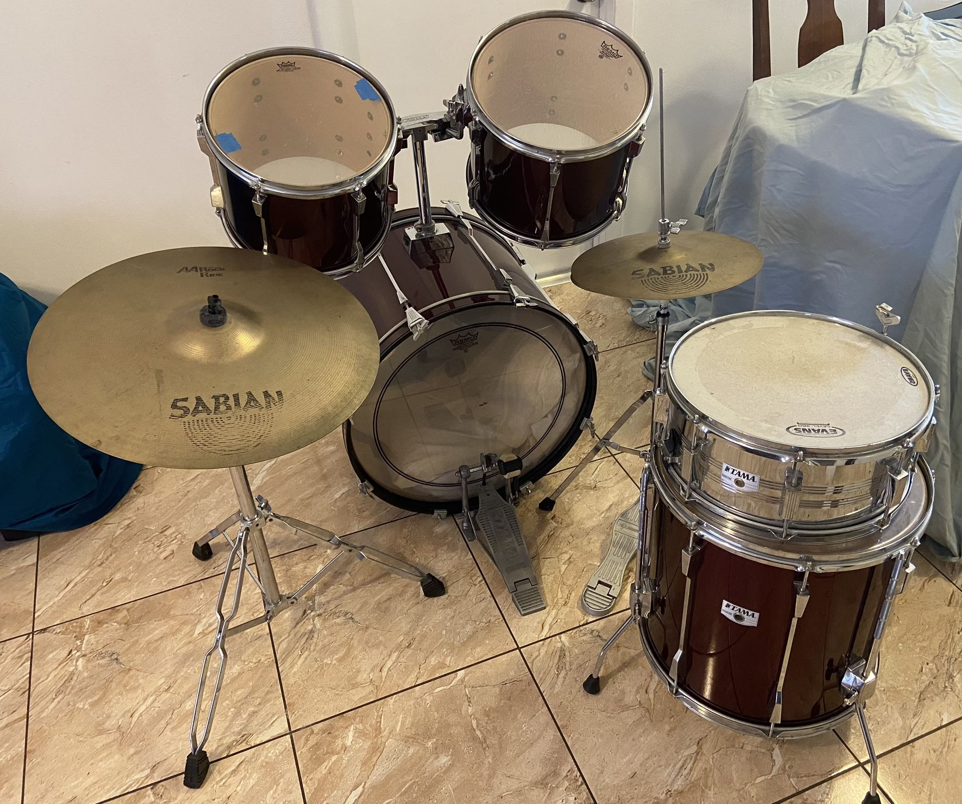 Full Tama Drum Set