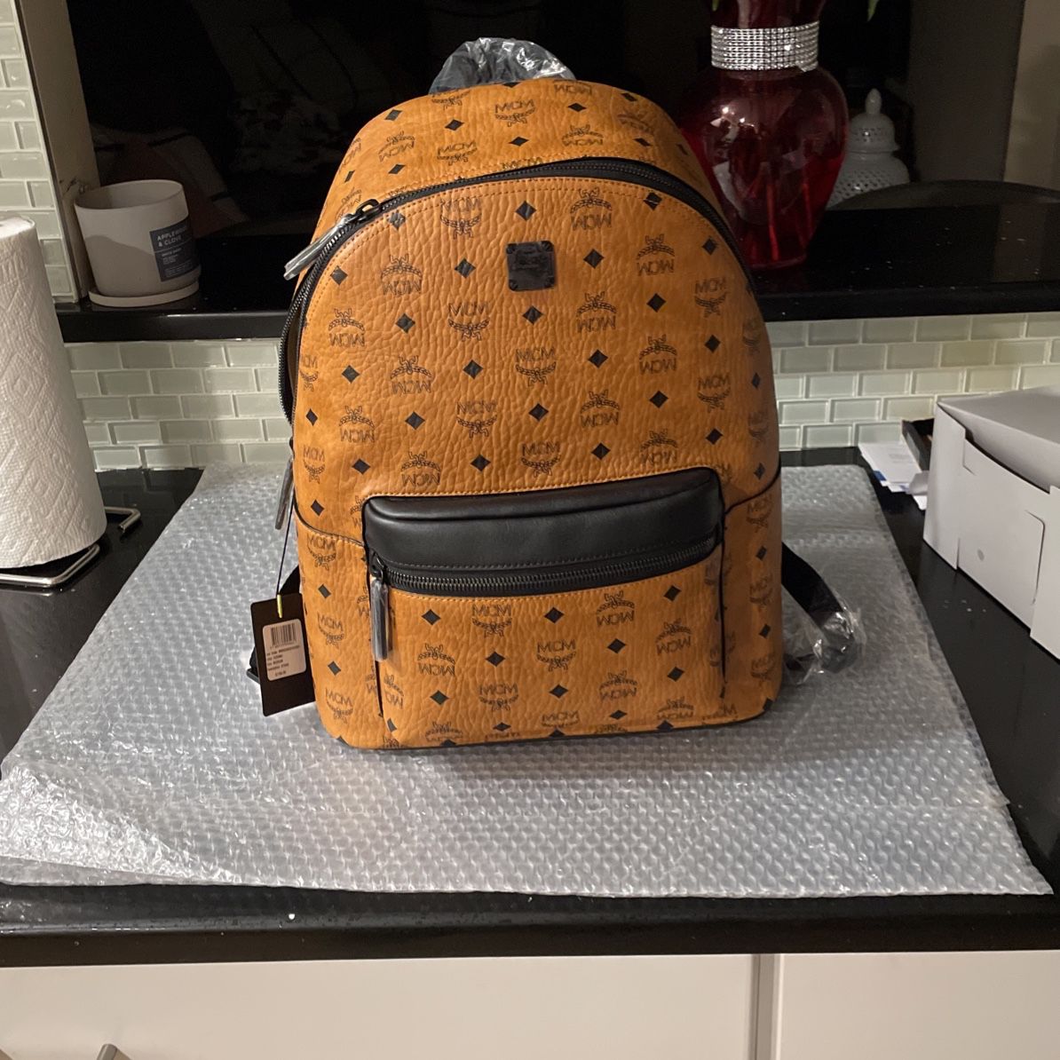 MCM Fontanellas Park Ave Milla Leather Mid Convertible Backpack for Sale in  Fort Myers, FL - OfferUp