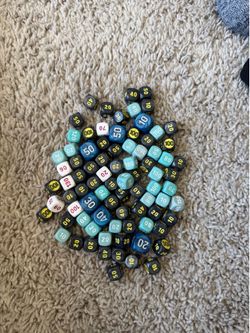 Pokemon counter dice