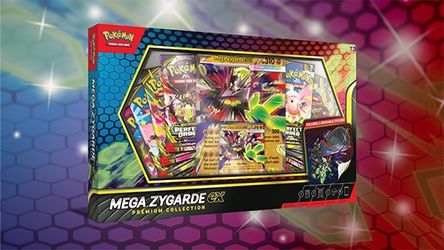 Mega Zygarde Ex Premium Collection Box Pokemon