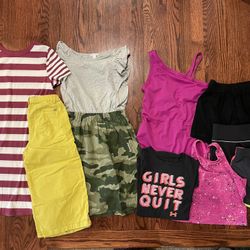 Girl’s Size 10/12 Clothing Lot: Elle Kids, Crewcuts, Under Armour, All in Motion