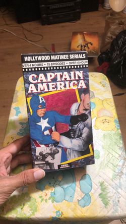 Captain America TV Series 1944 VHS Tapes