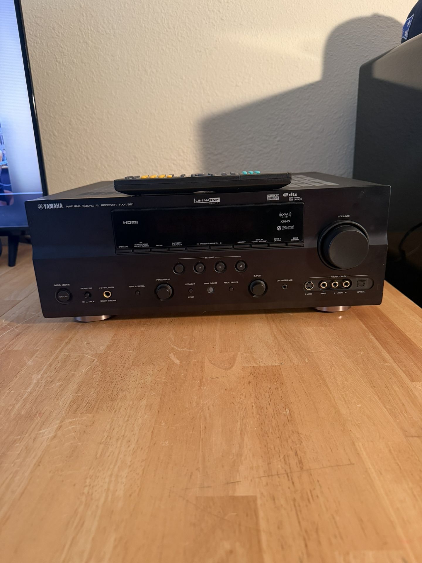 Yamaha 7.1 channel amp/receiver