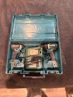 Makita Drill Set CordlessPre-Owned ( No Batteries Included )