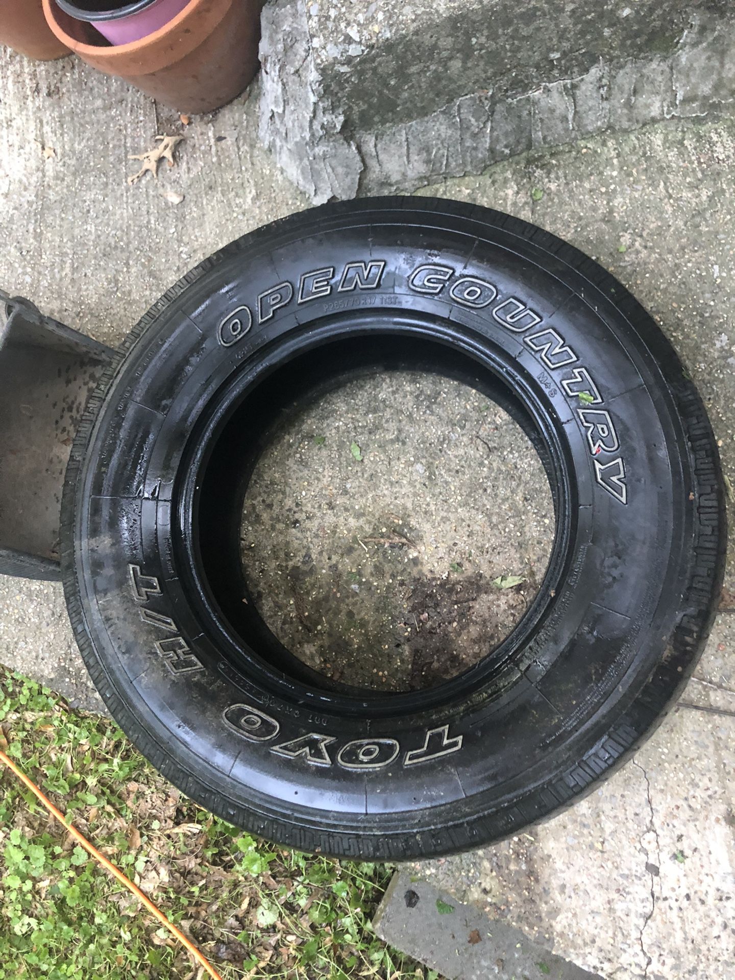FREE Toyo H/T Open Country Tire P265/70R17