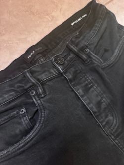 Waxed Purple Jeans