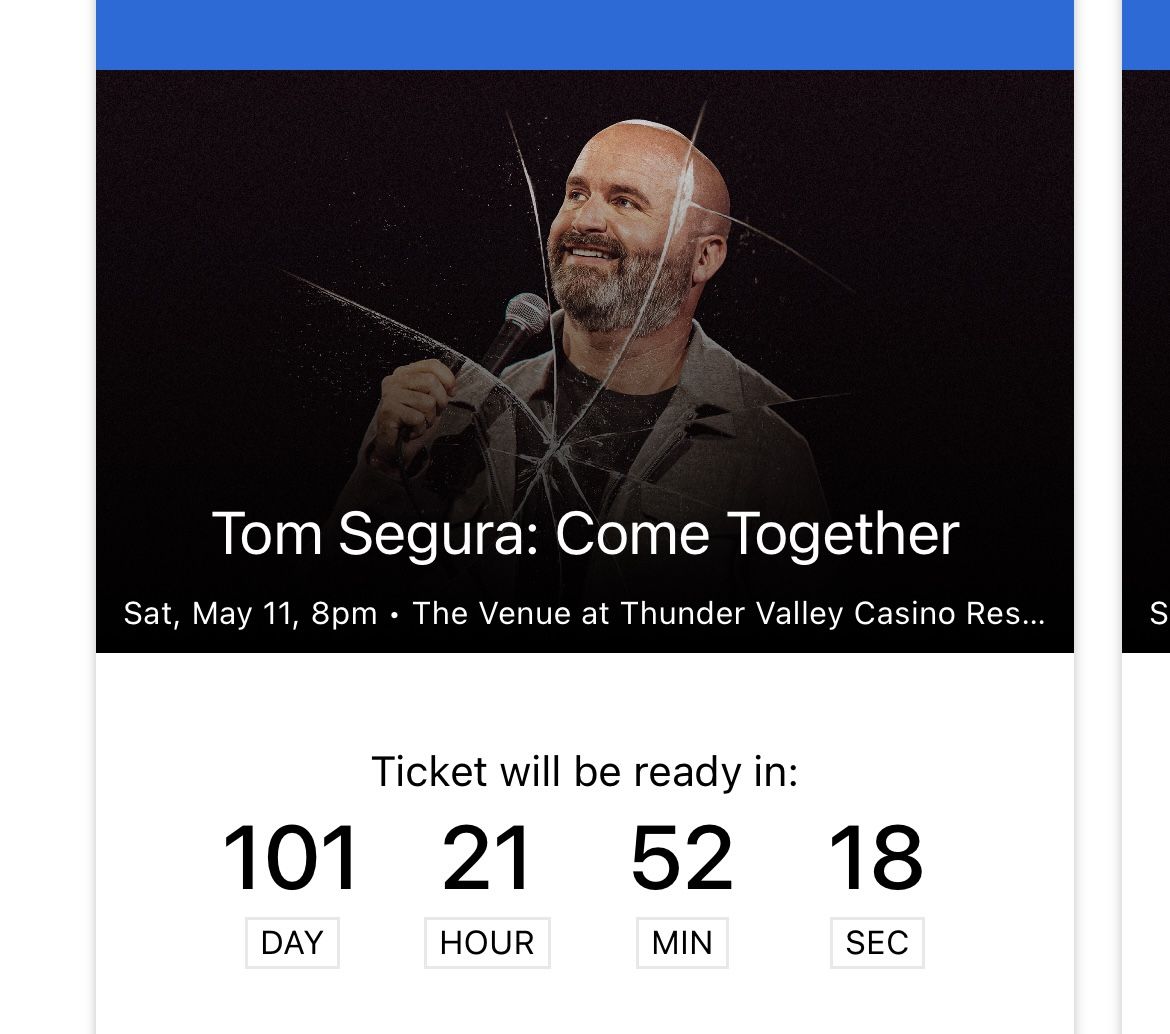 Tom Segura Concert 