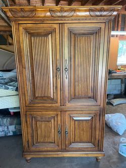 Maple TV Armoire