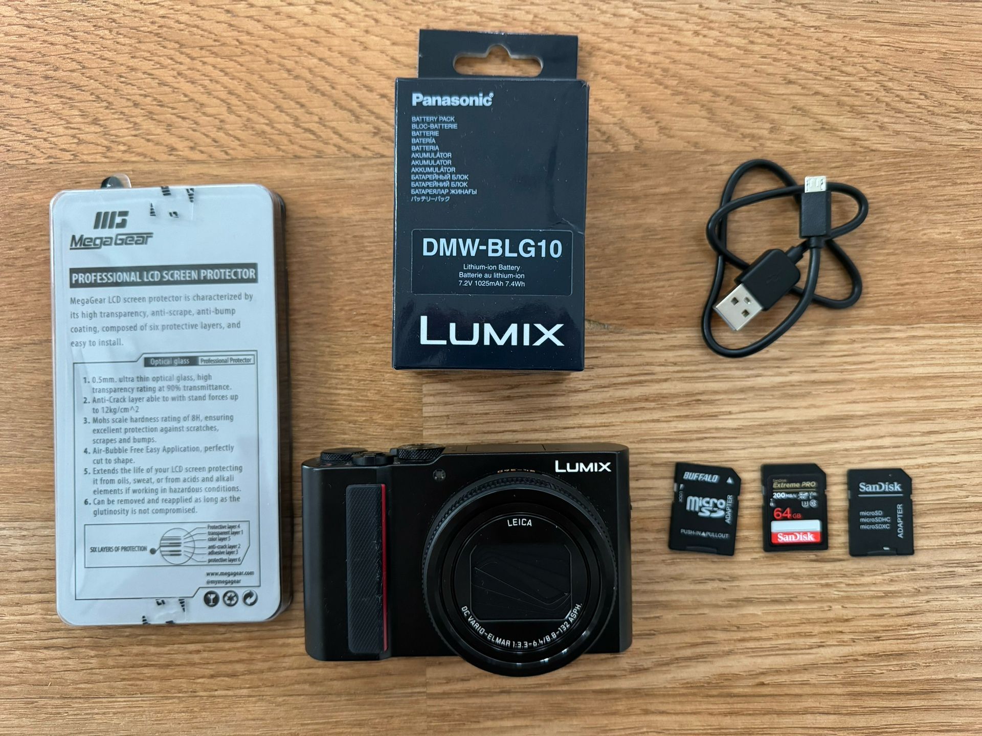 Panasonic LUMIX DC-TX2 20.1MP Digital Camera Black Japanese