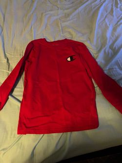 BOYS LONG SLV CHMPN TEE SZ 10-12