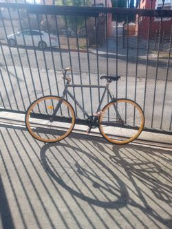 Critical Bike Very Light Frame Yellow Rims Small Handlebars Ready To Ride