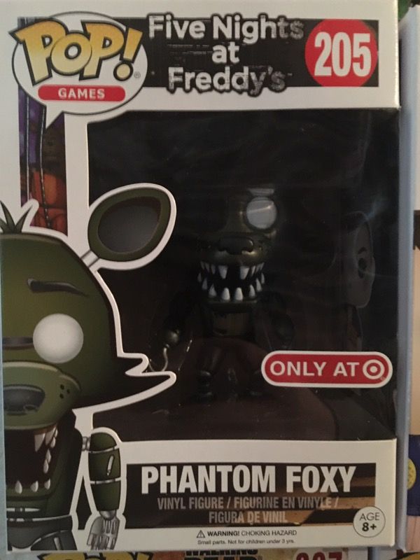 Phantom Foxy Five Nights at Freddy's Funko Pop! Games Vinyl Collectible Figure Target Exclusive